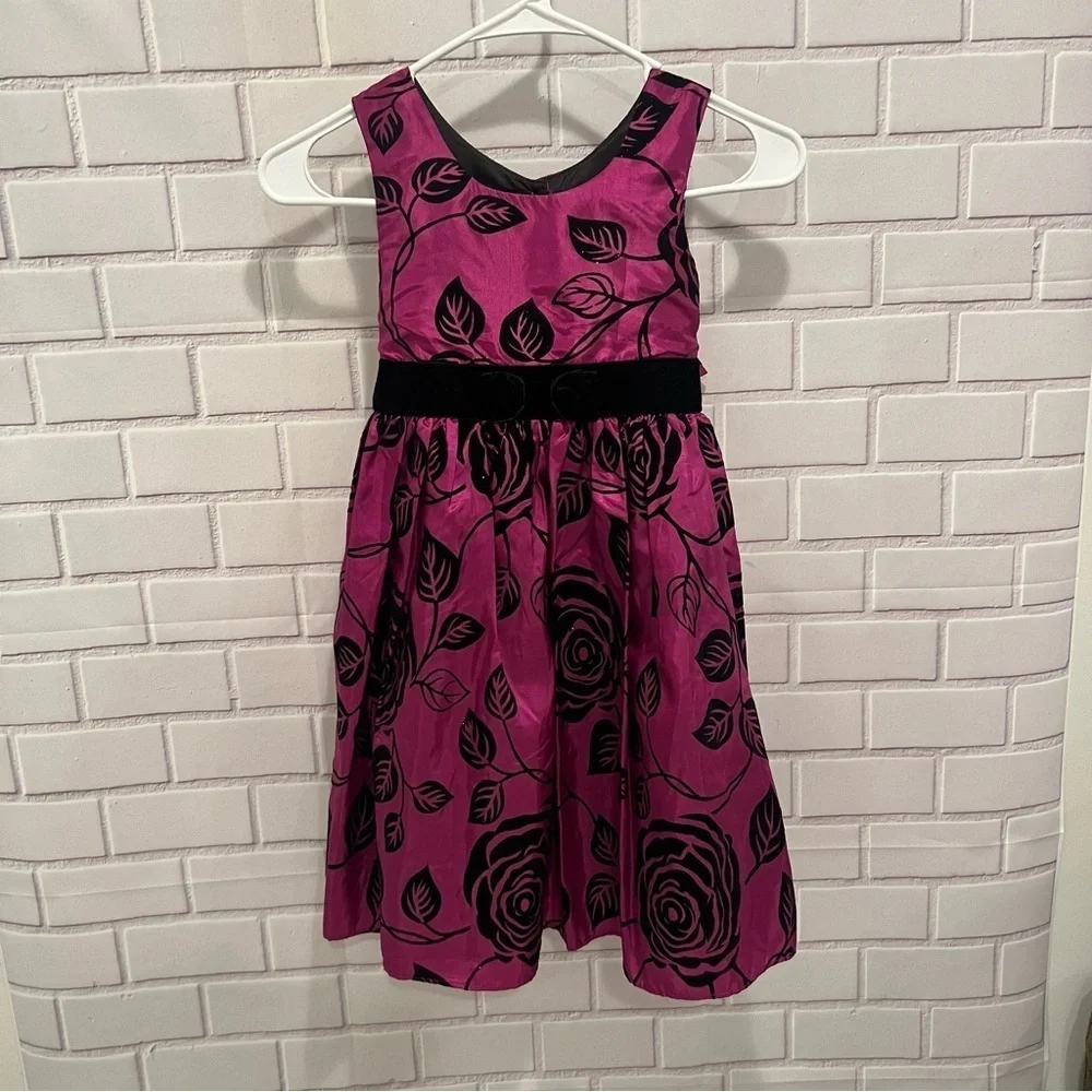 JONA MICHELLE girls purple party Hilda’s fashion chic  dress /size 6